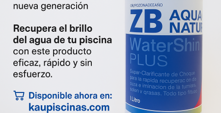 WaterShine Plus: Clarificante de última generación para piscinas cristalinas